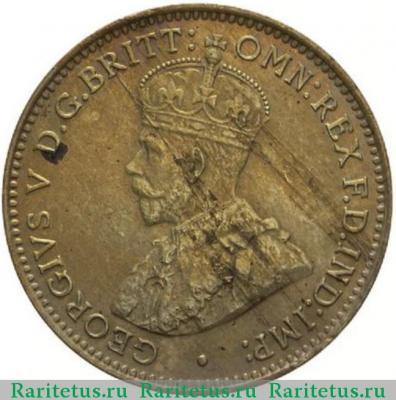 3 пенса (pence) 1925 года   Британская Западная Африка