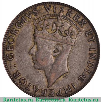 1 шиллинг (shilling) 1946 года   Британская Восточная Африка