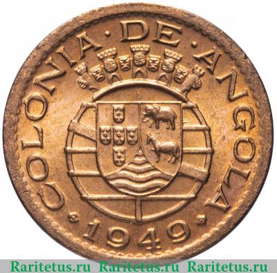 10 сентаво (centavos) 1949 года   Ангола