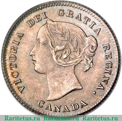 5 центов (cents) 1897 года   Канада