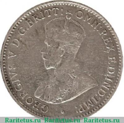 3 пенса (pence) 1912 года   Австралия