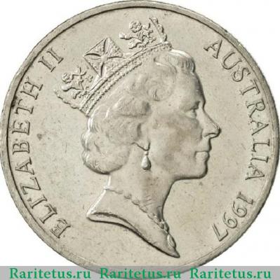 20 центов (cents) 1997 года   Австралия