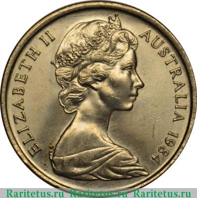 5 центов (cents) 1984 года   Австралия