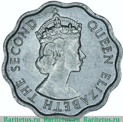 1 цент (cent) 1991 года   Белиз