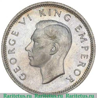 1 шиллинг (shilling) 1944 года   Новая Зеландия