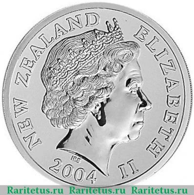 5 долларов (dollars) 2004 года   Новая Зеландия