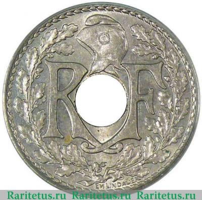 10 сантимов (centimes) 1918 года   Франция