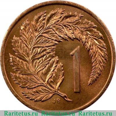 Реверс монеты 1 цент (cent) 1988 года   Новая Зеландия