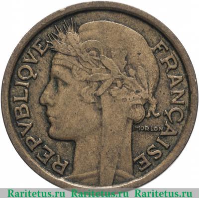 1 франк (franc) 1932 года   Франция