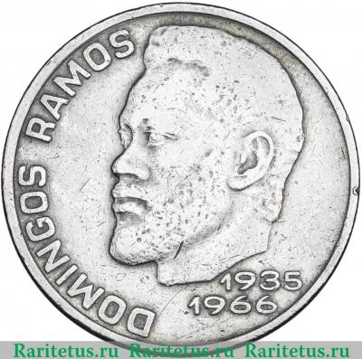Реверс монеты 20 эскудо (escudos) 1977 года   Кабо-Верде