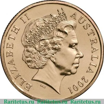 1 доллар (dollar) 2001 года  флот Австралия