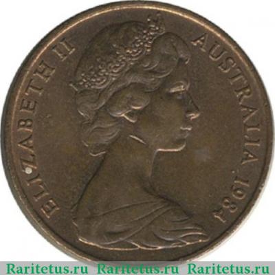 2 цента (cents) 1984 года   Австралия