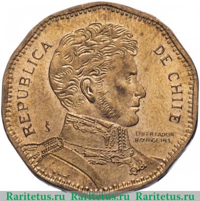 50 песо (pesos) 2008 года   Чили