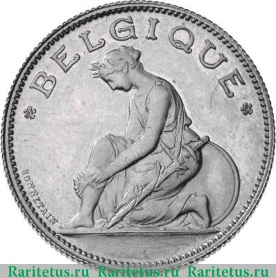 1 франк (franc) 1922 года  BELGIQUE Бельгия