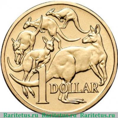 Реверс монеты 1 доллар (dollar) 1994 года   Австралия