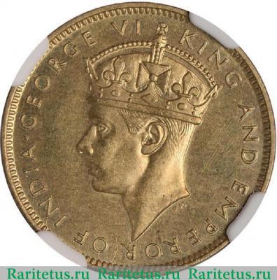 5 центов (cents) 1942 года   Британский Гондурас