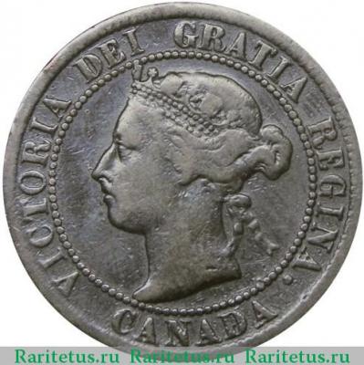 1 цент (cent) 1901 года   Канада