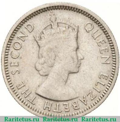 6 пенсов (pence) 1953 года   Фиджи
