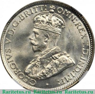 6 пенсов (pence) 1935 года   Австралия