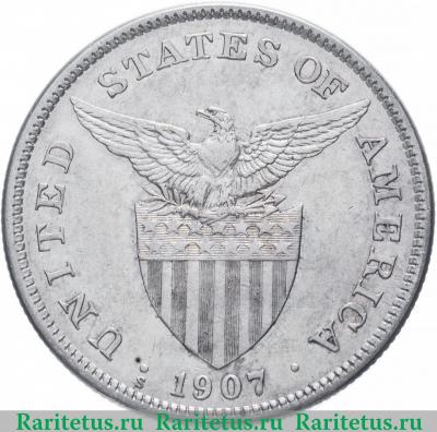 1 песо (peso) 1907 года   Филиппины