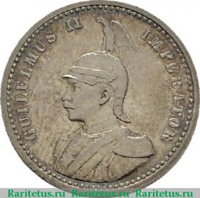 1/4 рупии (rupee) 1898 года   Германская Восточная Африка