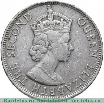 50 центов (cents) 1980 года   Белиз
