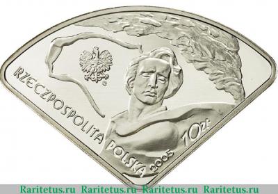 Реверс монеты 10 злотых (zlotych) 2005 года  ЭКСПО Польша proof