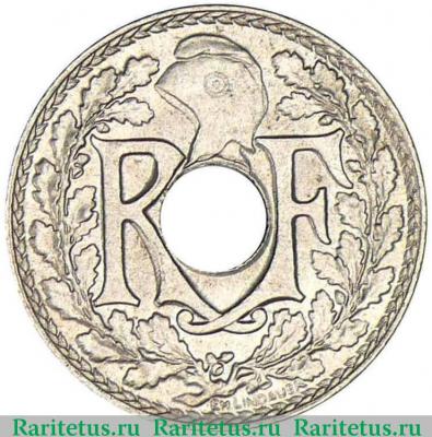 10 сантимов (centimes) 1920 года   Франция