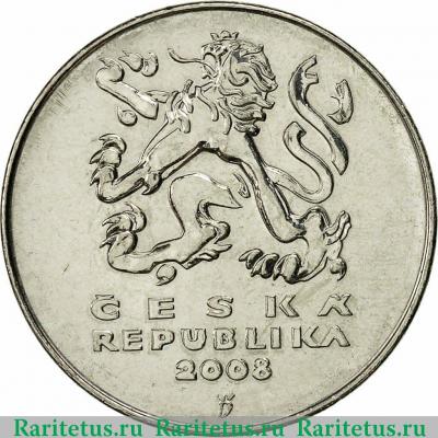 5 крон (korun) 2008 года   Чехия