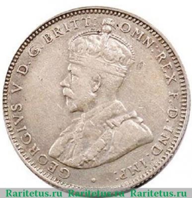 1 шиллинг (shilling) 1933 года   Австралия