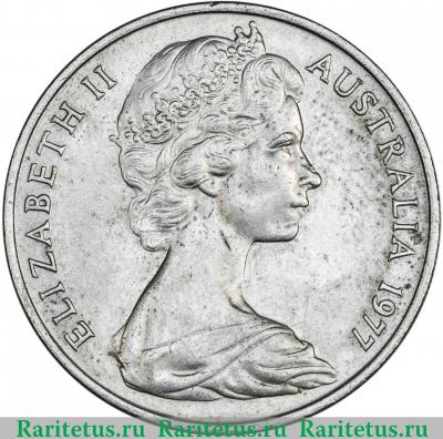 20 центов (cents) 1977 года   Австралия
