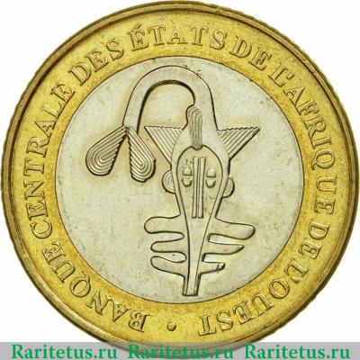 500 франков (francs) 2003 года   Западная Африка (BCEAO)