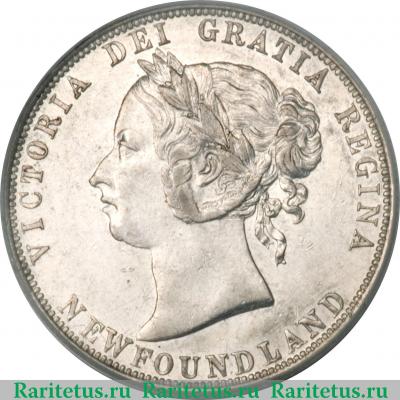 50 центов (cents) 1894 года   Ньюфаундленд
