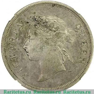 50 центов (cents) 1895 года   Стрейтс Сетлментс