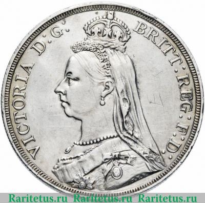 1 крона (crown) 1887 года   Великобритания