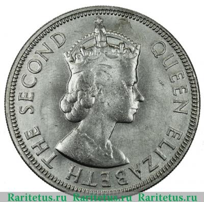 1 рупия (rupee) 1954 года   Сейшелы