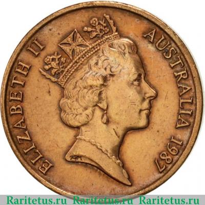 1 цент (cent) 1987 года   Австралия