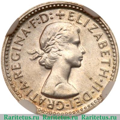 3 пенса (pence) 1962 года   Австралия