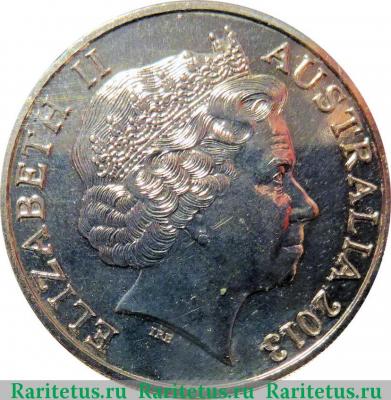 20 центов (cents) 2013 года  Канберра Австралия