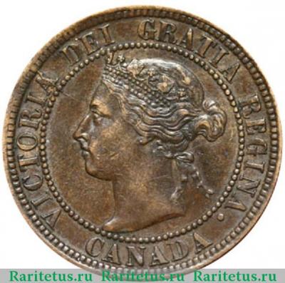 1 цент (cent) 1894 года   Канада