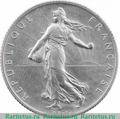 2 франка (francs) 1902 года   Франция