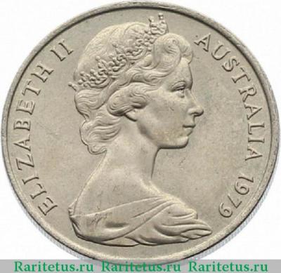 20 центов (cents) 1979 года   Австралия