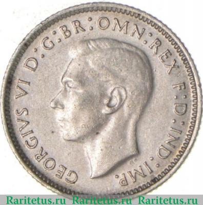 6 пенсов (pence) 1940 года   Австралия