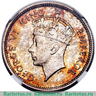 6 пенсов (pence) 1937 года   Южная Родезия