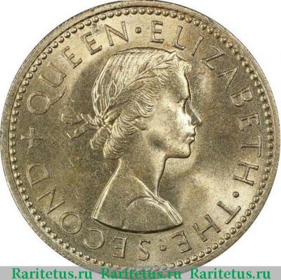 1 шиллинг (shilling) 1964 года   Новая Зеландия