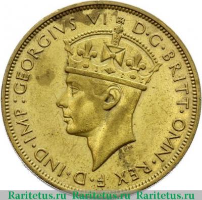 2 шиллинга (shillings) 1946 года KN  Британская Западная Африка