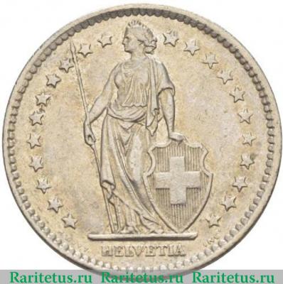 2 франка (francs) 1981 года   Швейцария