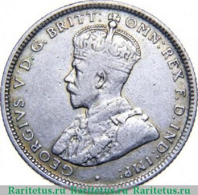 1 шиллинг (shilling) 1913 года   Австралия