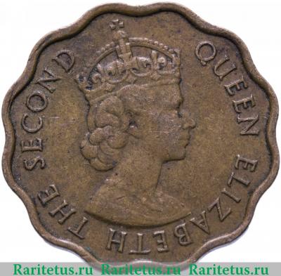 1 цент (cent) 1970 года   Британский Гондурас
