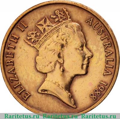 1 цент (cent) 1988 года   Австралия